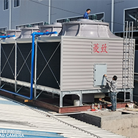 珠海格力凌達250噸橫流方形冷卻塔項目
